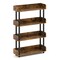 Industrial 4-Tier Storage Bookshelf Open Bookcase with Anti-Tipping Safety Kit